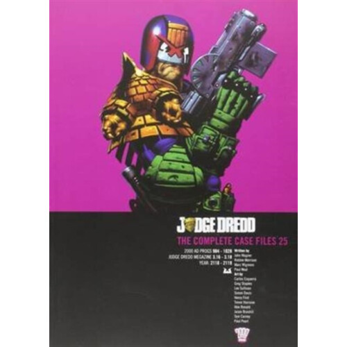 Judge Dredd The Complete Case Files 25 by Robbie Morrison Paperback Bo