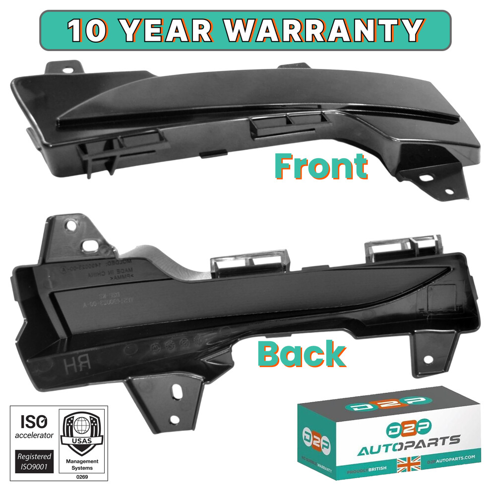 Front Left Bumper Trim For Tesla Model 3 & Y Fog Lamp Blanking Cover 5060414649757