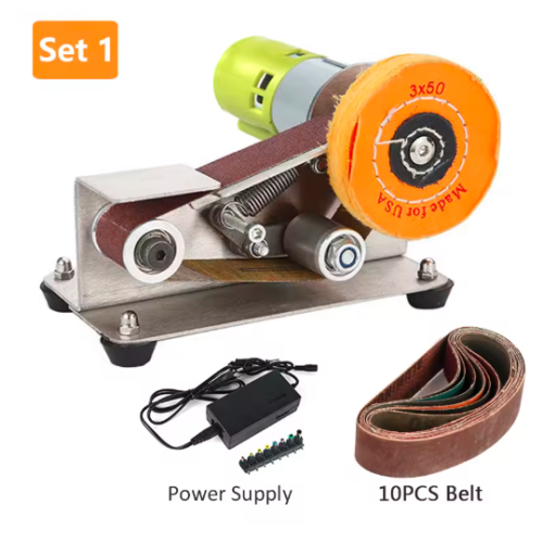 Multifunctional Mini Electric Belt Sander DIY Cutter Edges