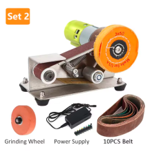 Multifunctional Mini Electric Belt Sander DIY Cutter