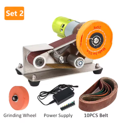 Multifunctional Mini Electric Belt Sander DIY Cutter