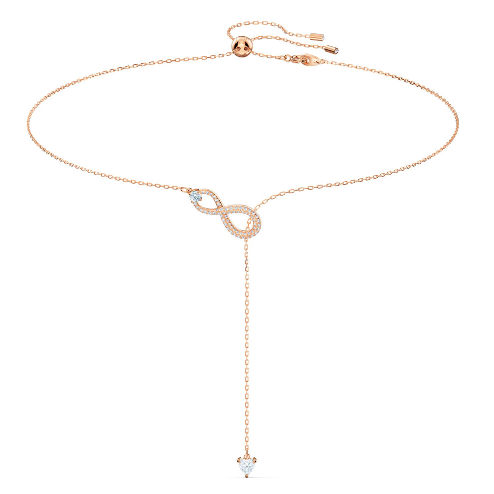 SWAROVSKI Womens Infinity crystal Jewelry collections  Rhodium & Rose gold Tone Finish