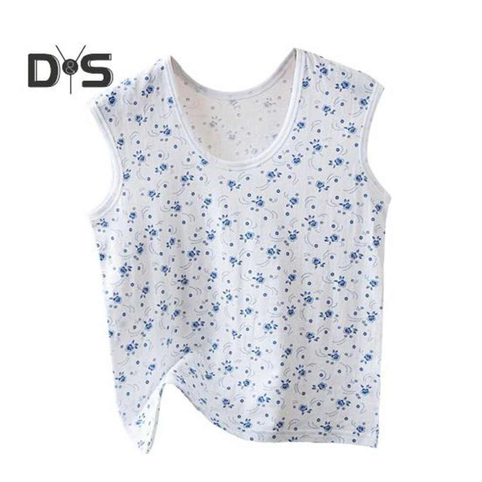 (XL, blue) Women's Summer Tank Top Plus Size Cotton Long Tank Top Stretchy Sleeveless Layering Camisole Undershirts Loose Cami Basic T-shirts