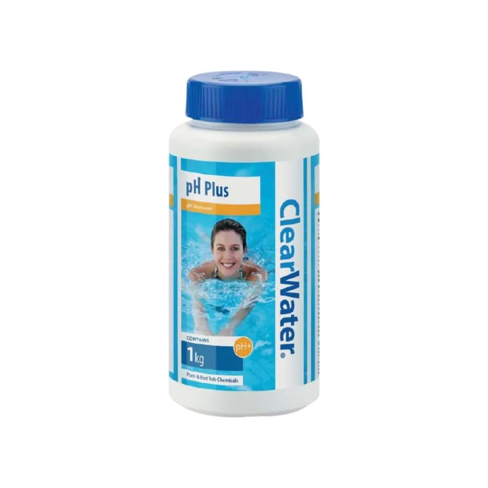 Clearwater pH Plus for Pool & Hot Tub Water Treatment  1kg Fast Action