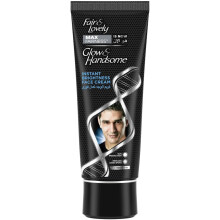 Glow & Handsome Instant Brightness Face Cream for Men 100g | Moisturizer with Sun Protection | Reduces Dark Spots & Dullness | Healthy-Looking Skin