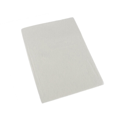 Homescapes (Cream) Homescapes 100% Brushed Cotton Cot Flat Sheet Single Pack, 100 x 150 cm