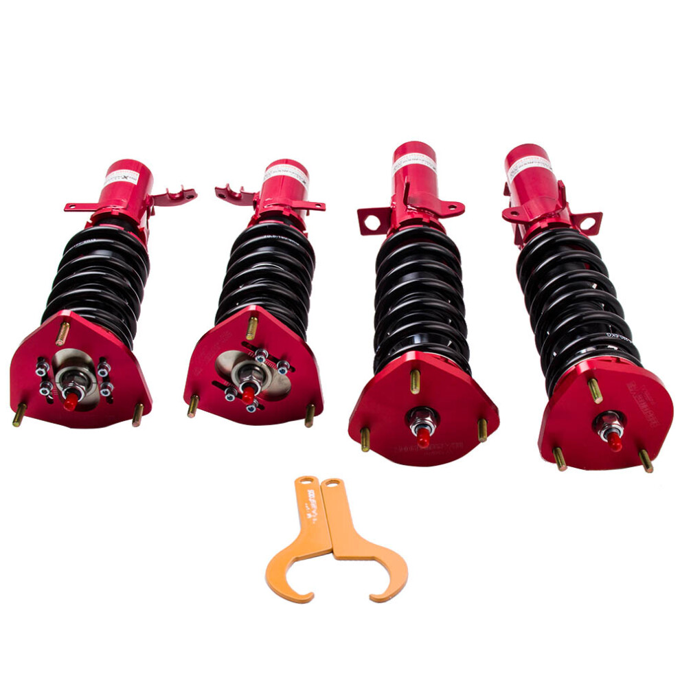 Full Coilover suspension Shock Struts For Toyota Corolla 88-99 E90 E10 E11 AE11 - Image 4