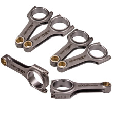 6x Stahl Sport-Pleuel +Schrauben for Nissan Skyline GTS R31 Patrol RB30 RB30DET