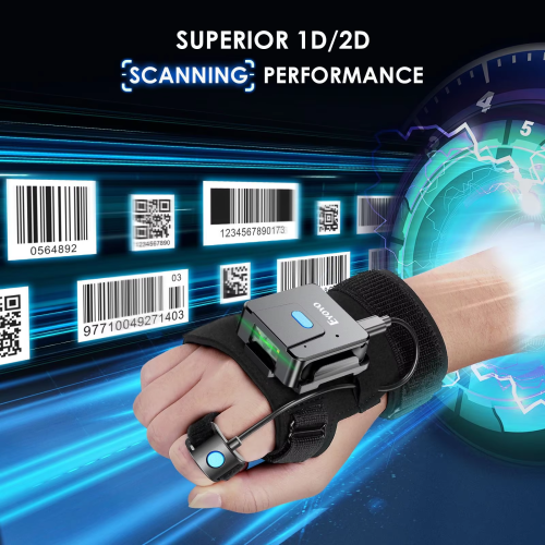 Eyoyo 2D Bluetooth Wearable Barcode Scanner 1