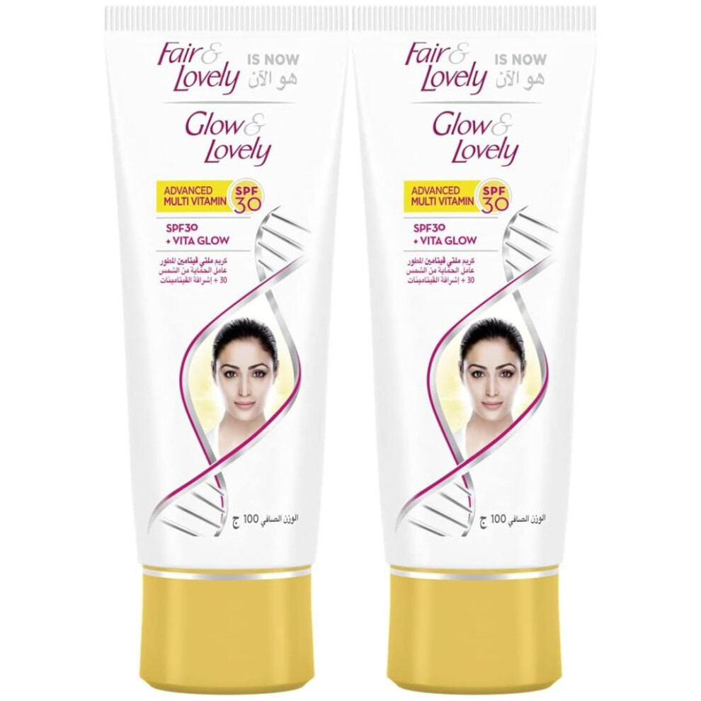 Glow & Lovely Advanced Multi-Vitamin SPF 30 + Vita Glow Face Cream 100g Pack Of 2