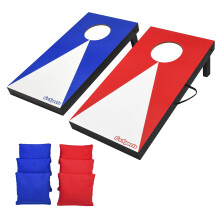 Juego de Cornhole GoSports 2 ft x 1 ft Portátil con 6 Sacos de Frijoles - Ideal para Interior y Exterior