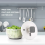 Press-Type Vegetable Dehydrator Fruit Dryer Large Salad Spinner Basket 2
