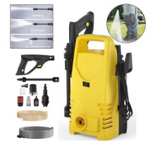 1800W Portable Electric Pressure Washer 1.6GPM with 3-in-1 Nozzle