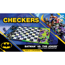 MasterPieces offiziell lizenziertes Batman Dame-Spiel für Familien und Kinder ab 6 Jahren