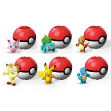 Mega Construx Pokmon Evergreen Poke Ball Sortiment