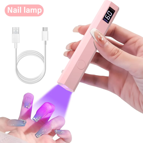 YIKOOLINHandheldUV/LEDNailDryerLampQuickDry&Rechargeable