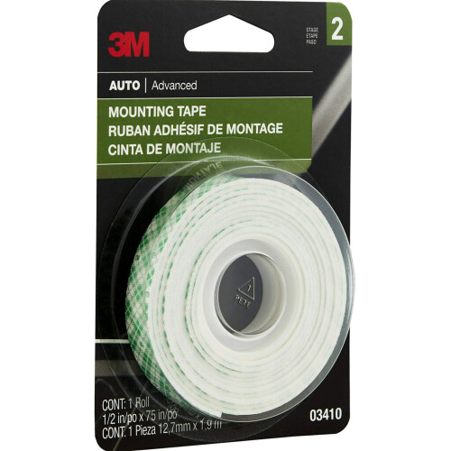 3M 3M monteringstape 03410 1/2 tommer x 75 tommer 1