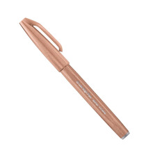 Pentel Brush Sign Pen Pale Brown