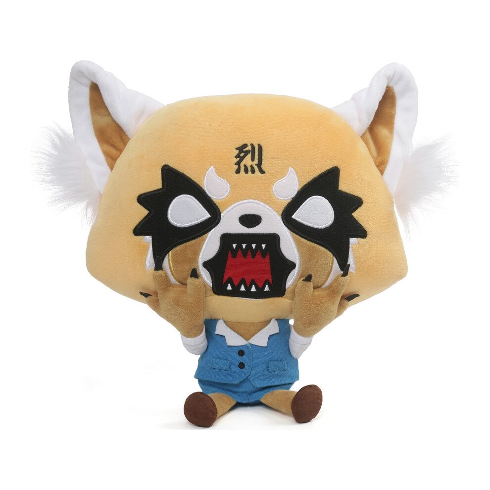 Gund Sanrio Aggretsuko Rage Plush Stuffed Animal Red Panda Netflix Original 12