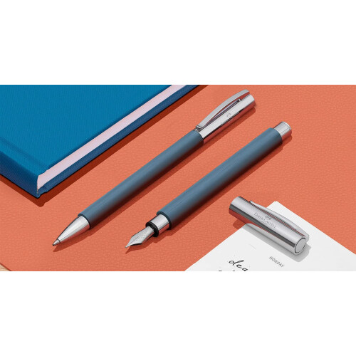 Faber-Castell Faber-Castell Ambition Balpen - Blauwe Hars 2
