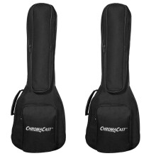 ChromaCast Concert Ukulele Vadderad vska Pack om 2