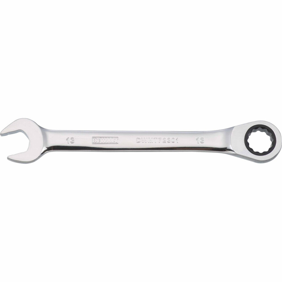 DEWALT DWMT72301OSP Ratcheting Comb Wrench 13MM