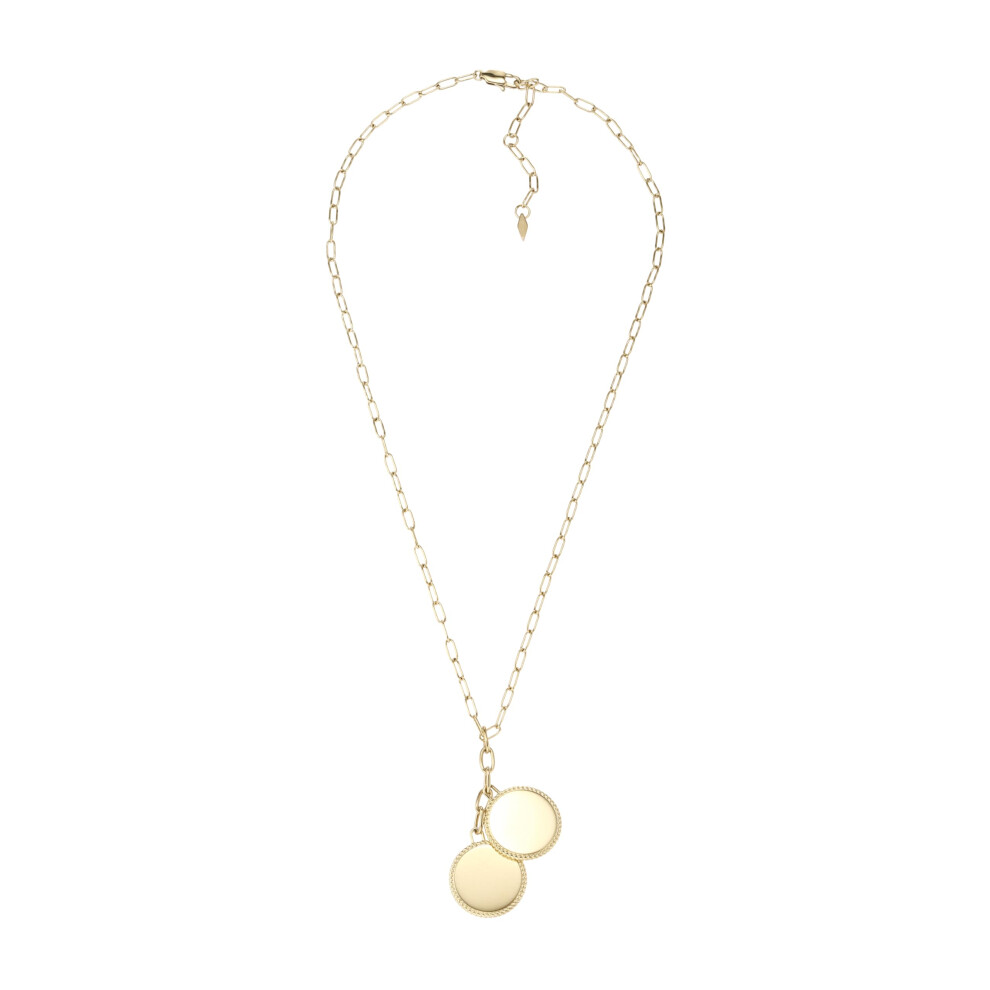 Fossil Women's Drew Stainless Steel Lariat Necklace  Color: Gold (Model: JF04172710)