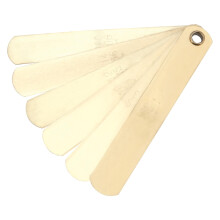 Performance Tool W80526 6-Piece Non-Magnetic Brass Blades Set for Electronic Ignition Distributors SAE 006-016in & Metric 152-406mm Sizes
