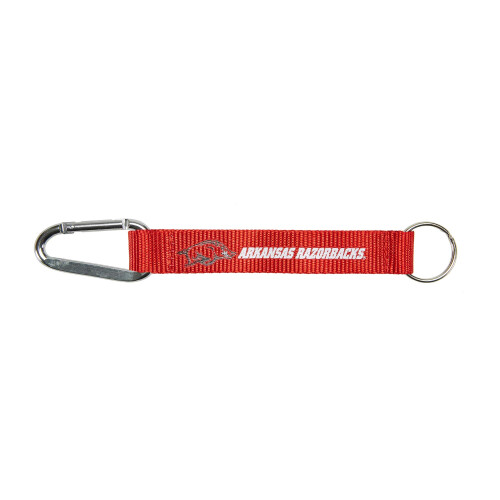 NCAA Arkansas Razorbacks Carabiner Lanyard avaimenperä