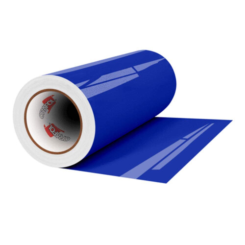 ORACAL 651 Vinil Permanente Brilhante 12 Polegadas x 6 Ps - Azul Brilhante