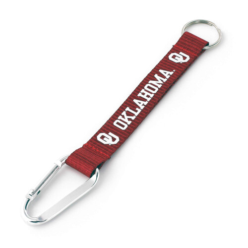 NCAA Oklahoma Sooners Carabiner Lanyard avaimenperä