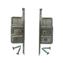 Blum Metabox Frontbefestigung Nickel rechts und links anschraubbar 1 Paar ZSF.1700 R+L