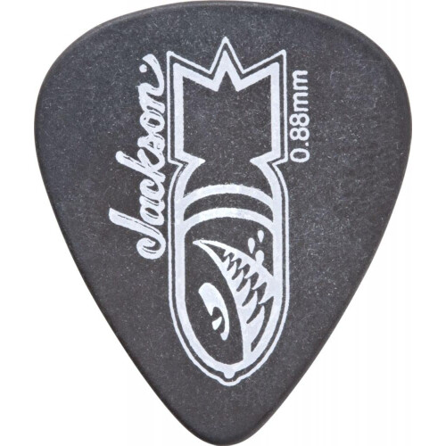 Fender Jackson 351 Bomb Picks Guitar Accessories Black Thin/Med .60mm