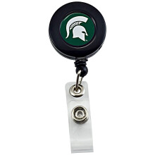 aminco NCAA Michigan State Spartans Badge Reel Black Large