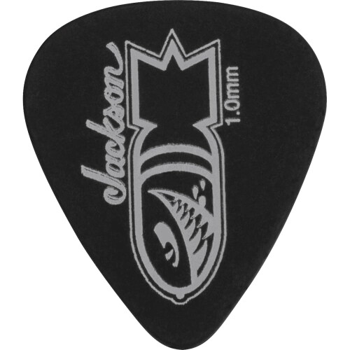 Fender Jackson 351 Bomb Picks Black Heavy 1mm 1