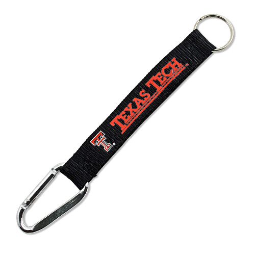 NCAA Texas Tech Red Raiders Carabiner Lanyard avaimenperä