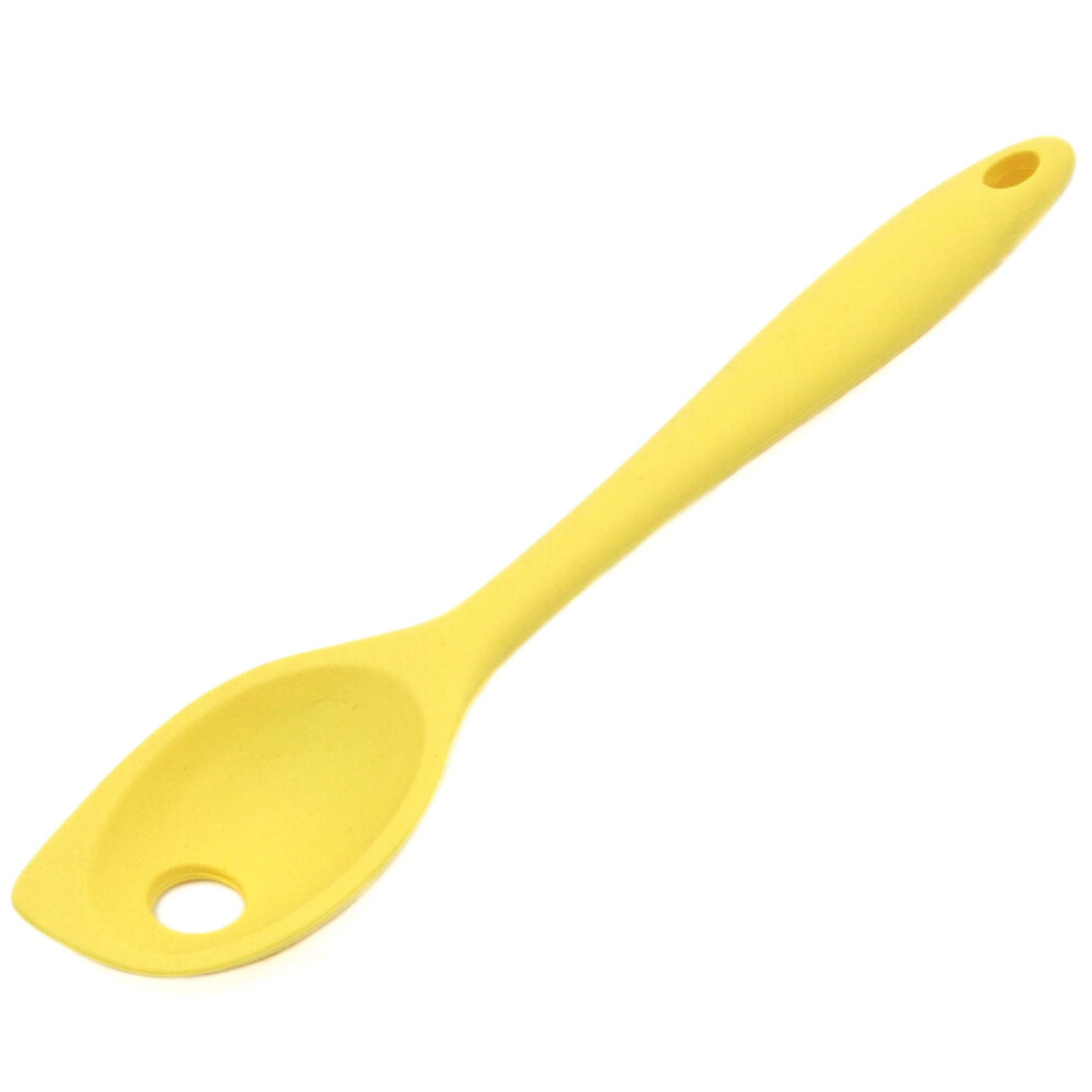 Chef Craft Yellow Premium Silicone Mixing Spoon 11 Inch