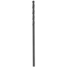 BOSCH BL2641 1-Piece 7/32 In. x 6 In. Extra Length Aircraft Black Oxide Drill Bit for Applications in Light-Gauge Metal Wood Plastic