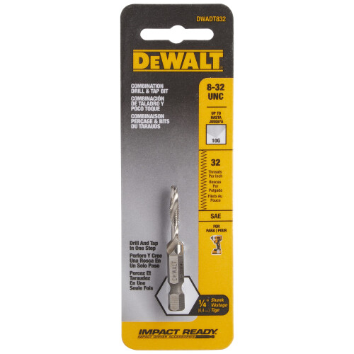 DeWalt Dewalt Drill Tap UNC 8-tommer-til-32-tommer (DWADT832) 1