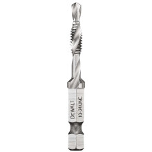 DEWALT DWADTQTR1024 Impact Ready 10-24 UNC Drill Tap  1/4"""" Capacity