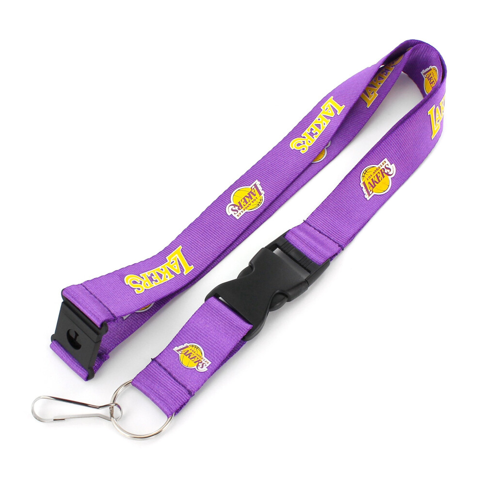 Aminco Nba Los Angeles Lakers Hardwood Klasyczna Smycz Fioletowa 21""-image