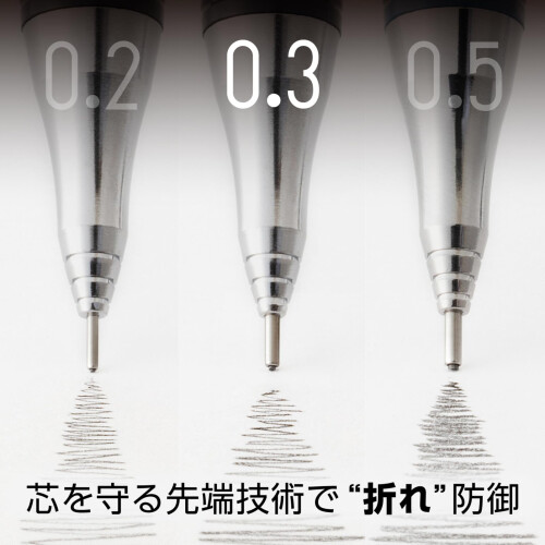 Pentel Pentel Mechanical Pencil  Orenz 0.3mm  Deep Red (XPP503-B2) 1