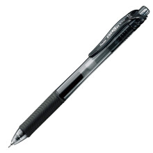 Pentel Knock Gel kuulakärkikynä Energel X 0,5 mm neulankärki musta muste (BLN105-A)
