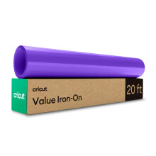 Cricut Value Iron-On Purple (12 in x 20 ft)- HTV Heat Transfer Vinyl