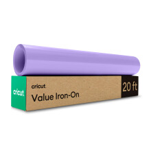 Cricut Value Iron-On Lilac (12 in x 20 ft)- HTV Heat Transfer Vinyl