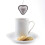 Norpro rustfrit stl hjerte te infuser 2-tommer 4