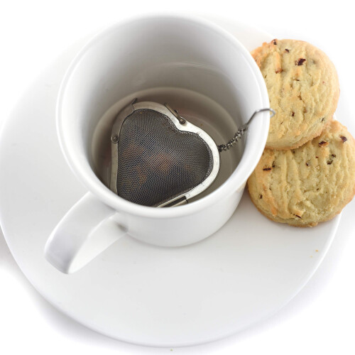 Norpro rustfrit stl hjerte te infuser 2-tommer 2