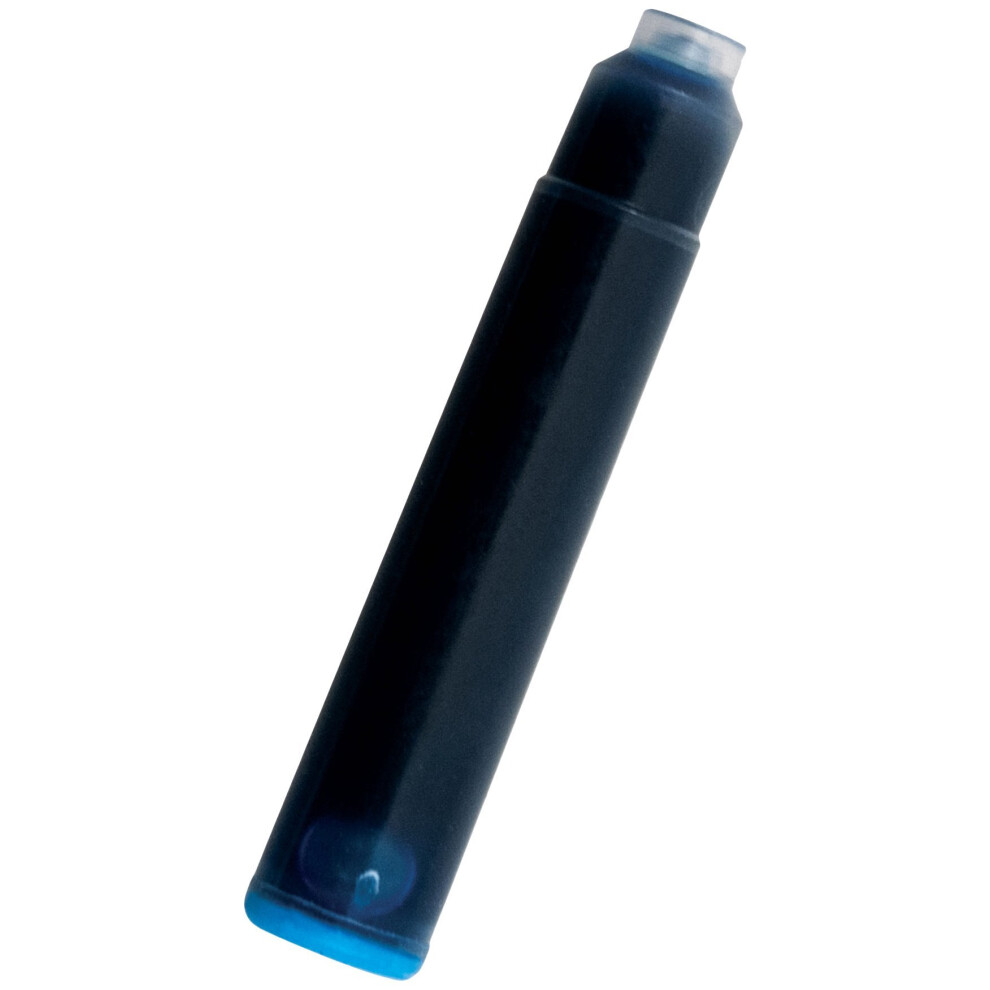 Monteverde - Confezione Da 6 Cartucce D'inchiostro Per Penne Stilografiche, Formato Standard Internazionale, Colore: Turchese-image