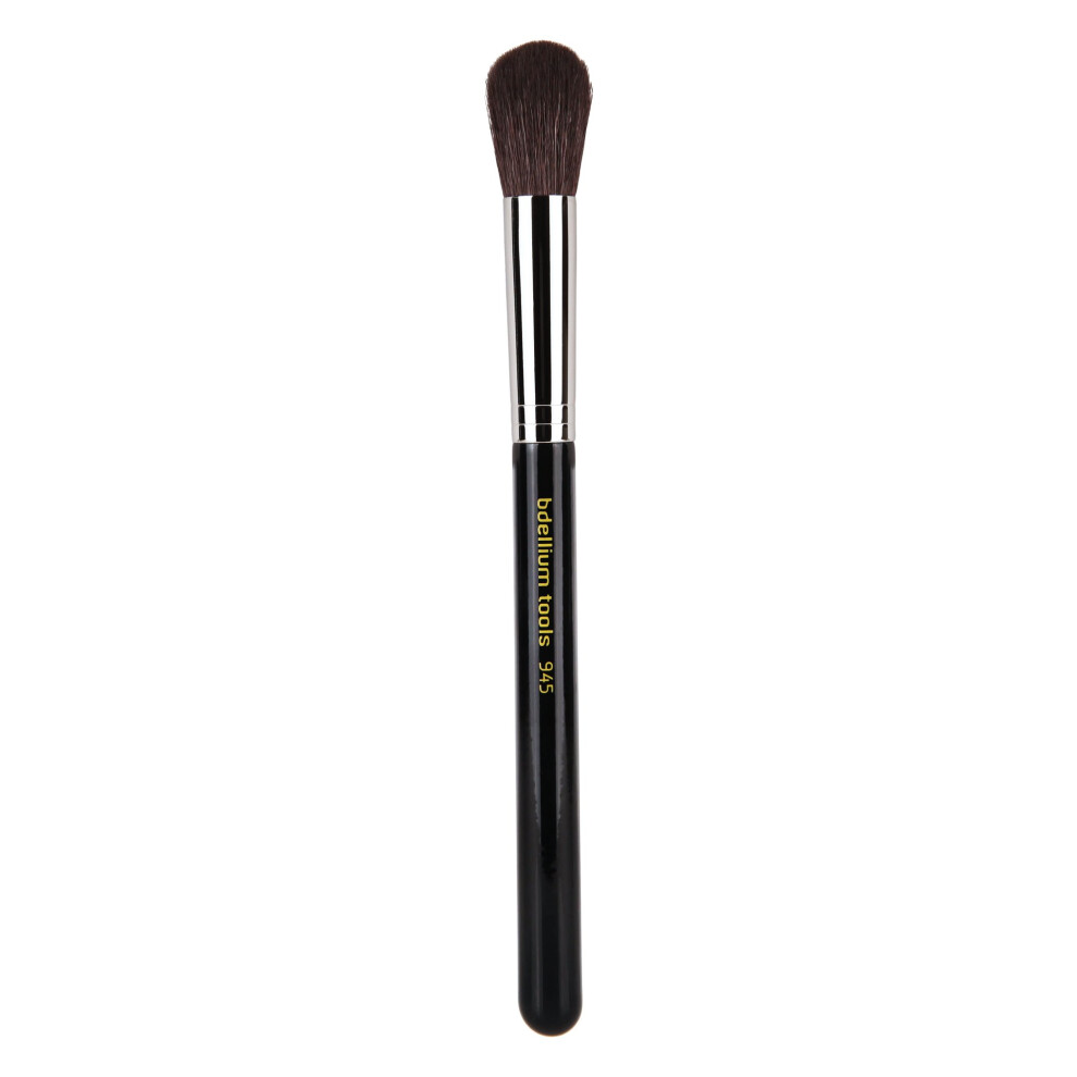 Bdellium Tools Black Professional Makeup Brush - Maestro Series 945 Contour - With Soft Natural Fibers For Blending & Contouring ( 1Pc)