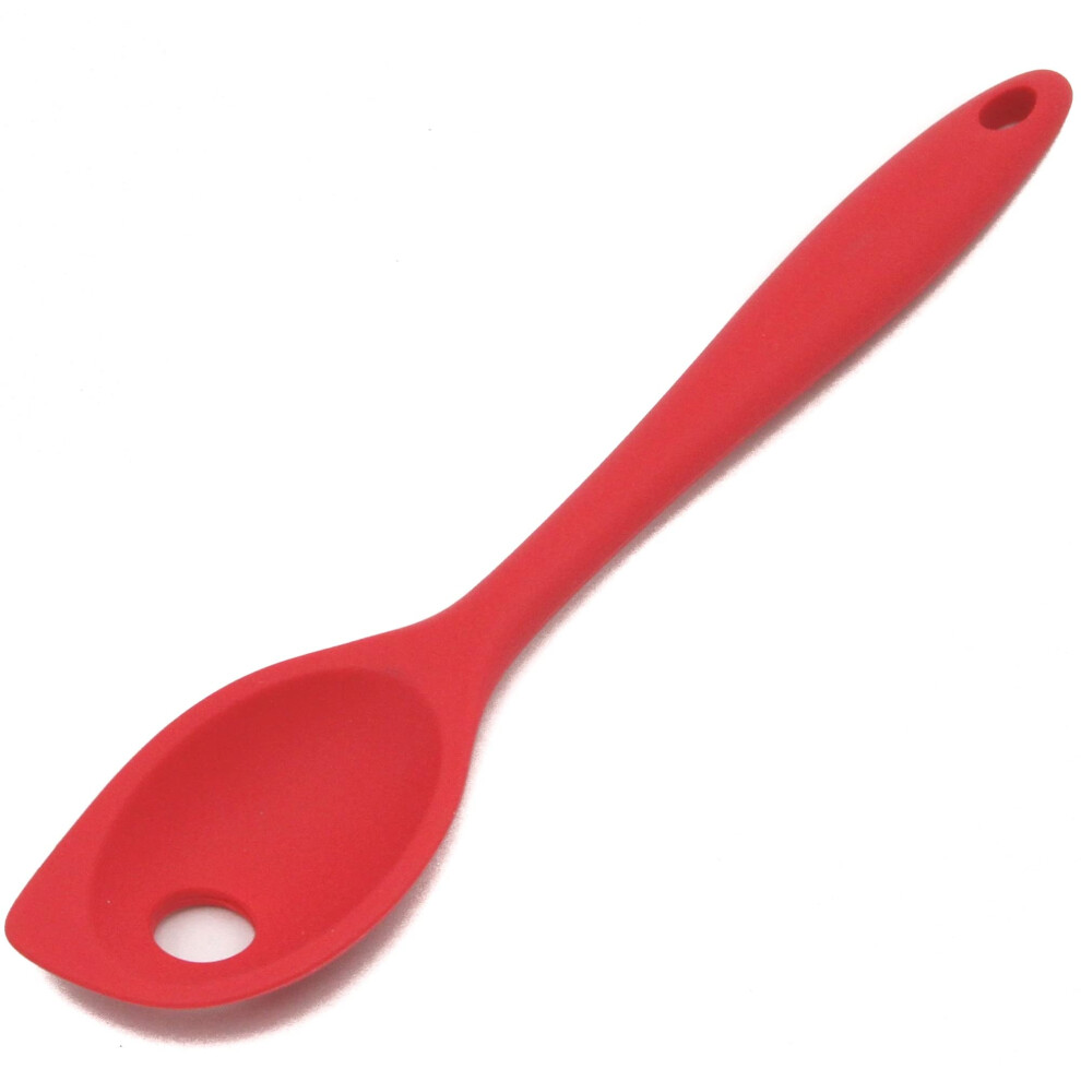 Chef Craft Red Premium Silicone Mixing Spoon 11 Inch